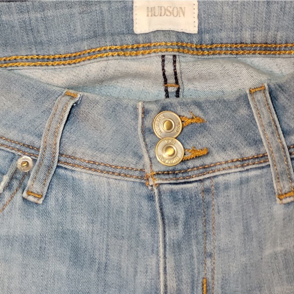 Hudson Ankle Ginny Straight w/Cuff Jeans, Women's 27 ~ NWOT - Picture 7 of 8
